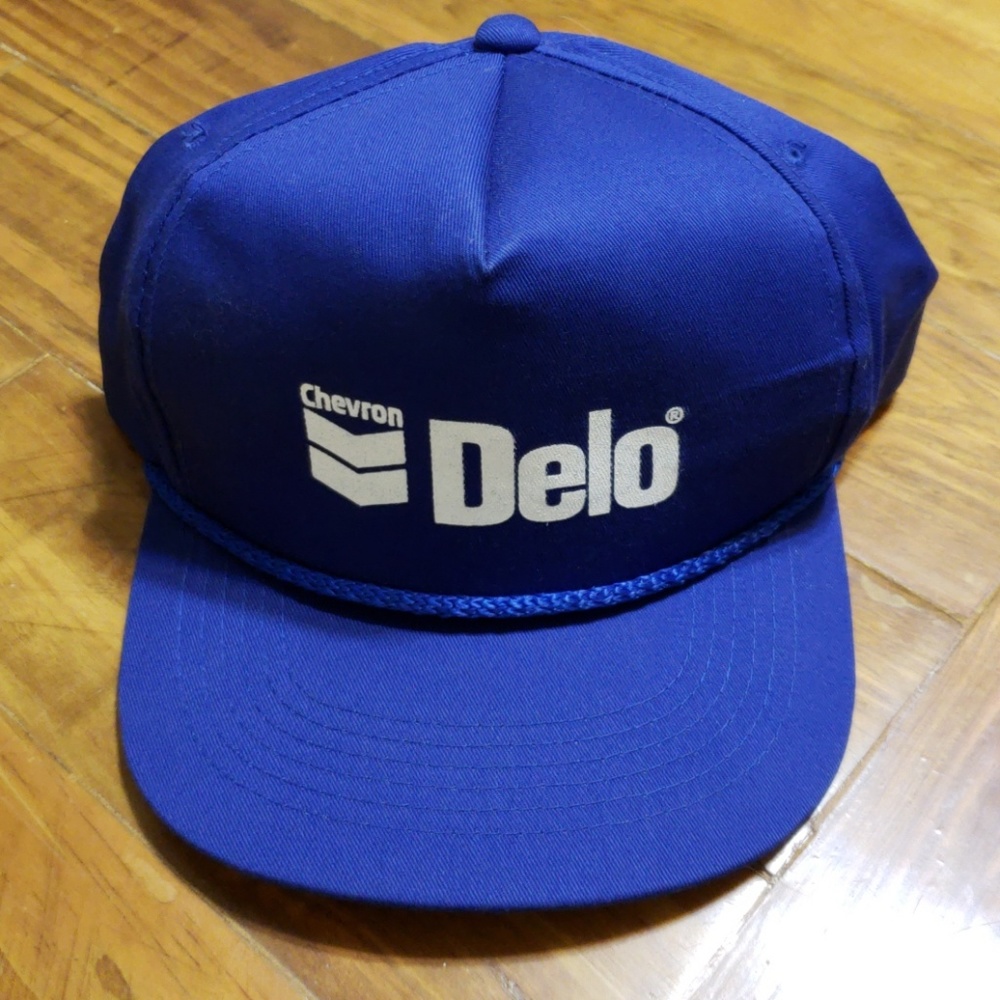 Vintage Chevron Delo Cap Trucker Hat